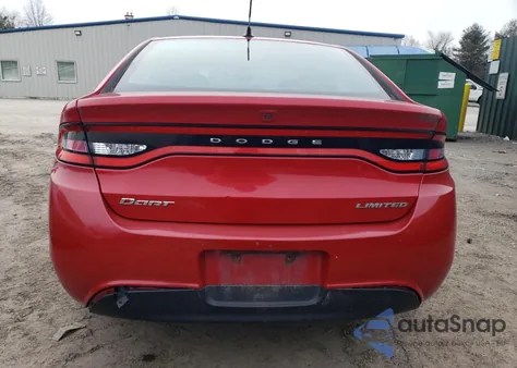 2013 Dodge Dart Limited из США, поврежденный, VIN 1C3CDFCA5DD106925
